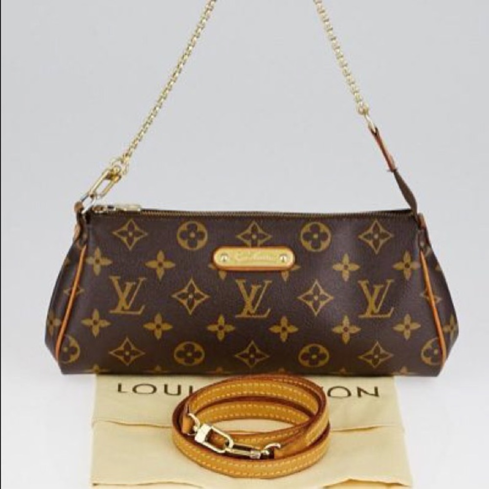 Authentic Louis Vuitton Eva Clutch
